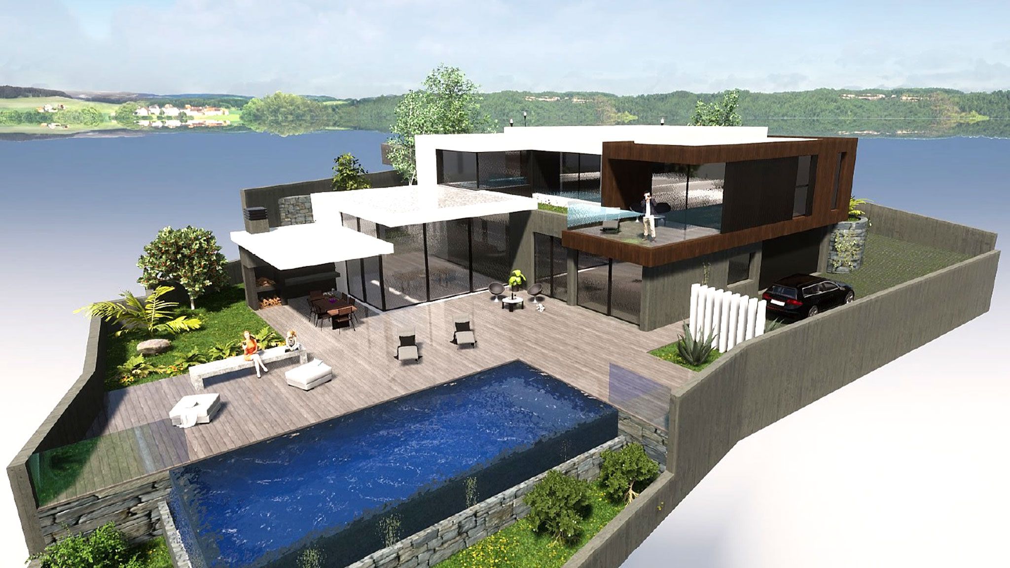 M518 Animation of the house